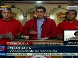 Elías Jaua responde a señalamientos de Henrique Capriles