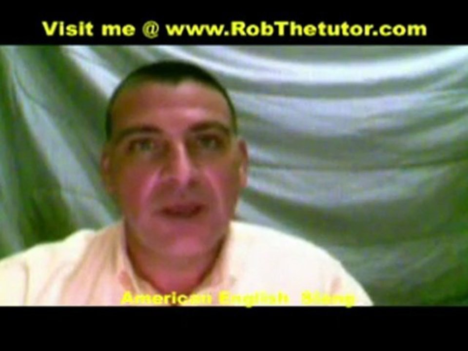 American English  Slang - American Expression – Slang – ESL – Learn English