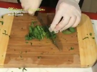 mis gibi yemek tarifleri - Acılı Ezme