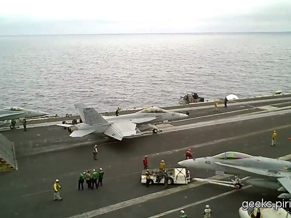 USS Nimitz Navy Aircraft Carrier Operations