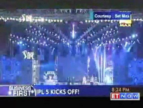 A dazzling opening ceremony launches IPL season 5