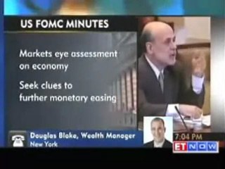 Douglas Blake : Ben Bernanke has hinted at further stimulus