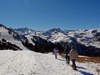 La Forêt Domaniale d'Ax-les-Thermes en raquettes