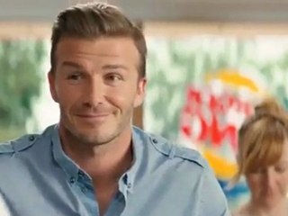 David Beckham pour Burger King