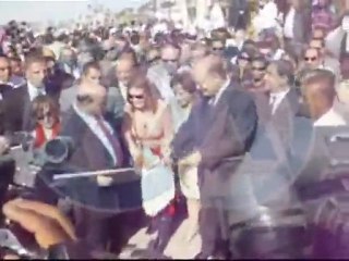 لبلبة بالزي الفرعوني ويسرا ترقص علي الطبل النوبي في افتتاح كورنيش الأقصر ومهرجان السينما 21 2 2012