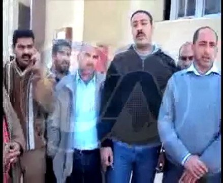 اضراب ٤٣ من العاملين بالعقود للمواني بالاسماعيلية