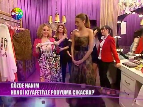 Bugün ne giysem - Gözde Eral hazırlık aşaması