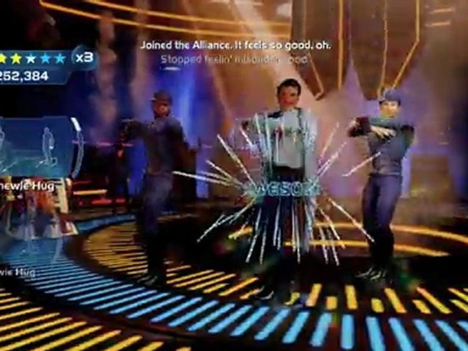Kinect Star Wars "I'm Han Solo" Dancing