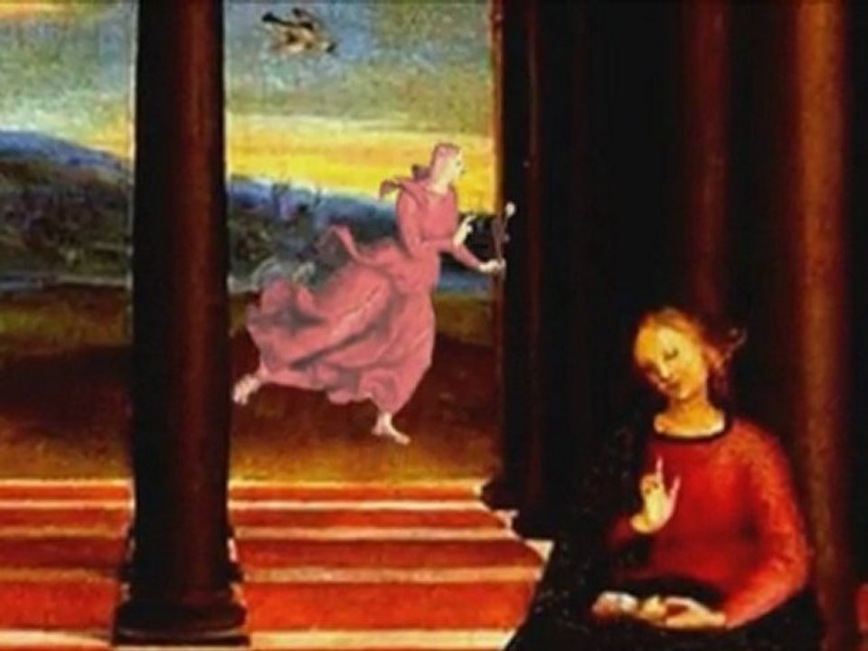 A ANUNCIAÇÃO DO ARCANJO S. GABRIEL À VIRGEM MARIA.