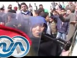 وزير التموين يفتتح مجمع مخابز مطروح والأهالي يحاصرونه باسطوانات البوتاجاز