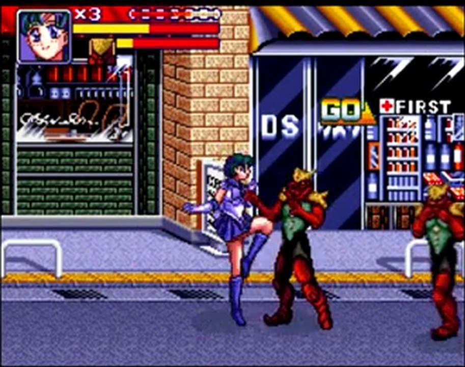 Bishoujo Senshi Sailor Moon SNES - Test Gameplay