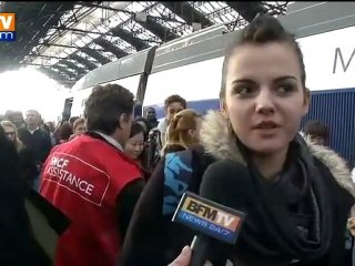 Des passagers excédés, mais finalement bien arrivés