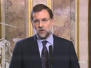 Rajoy habla sobre la situación del paro