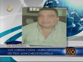 Fallece diputado del Psuv Juan Carlos Figarella