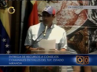 Capriles: Por campaña política no se pueden poner zancadillas a la comunidad
