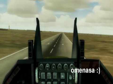 F-16 (SW) Landing to Baghdad Airport