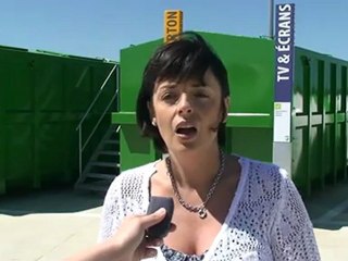 Inauguration du parc à conteneurs