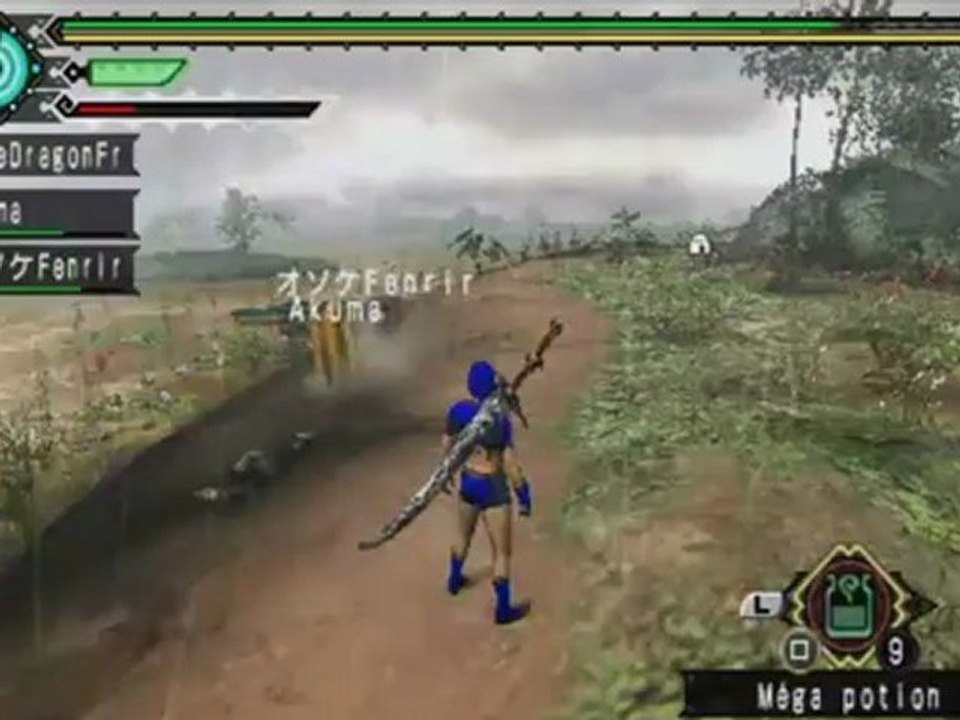 [Mhp3rd][PdC] Aoashira #01 - No Armor - 3 players [720p]