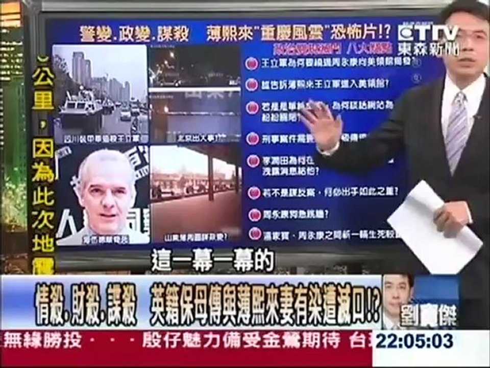 20120411 Bo Xi Lai I feel so sorry for your dad 薄熙来变成林彪第二