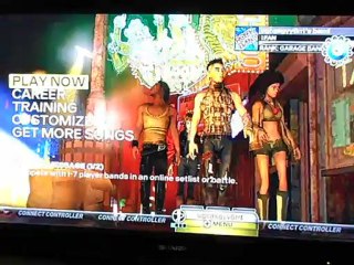 Ta bort profil i Rock Band 3 (Wii)