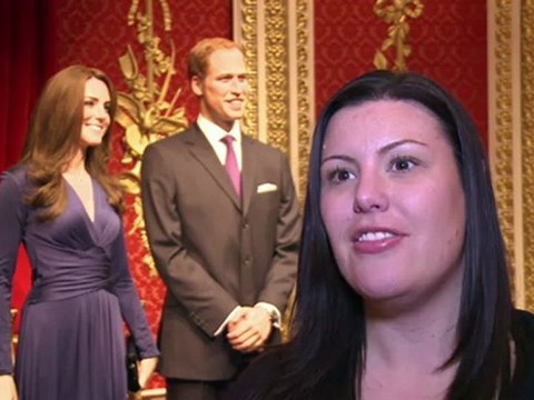 Kate et William rejoignent la famille royale chez Mme Tussauds