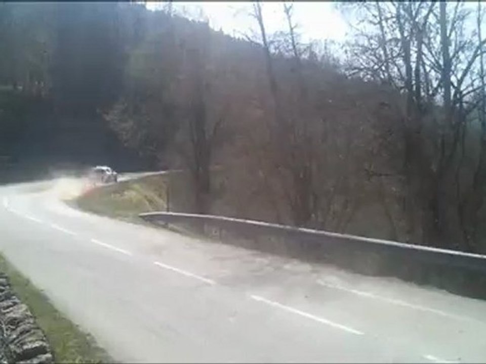 Passage Punto Abarth S2000( Rallye de Faverges )