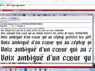 tuto: installer et télécharger des police