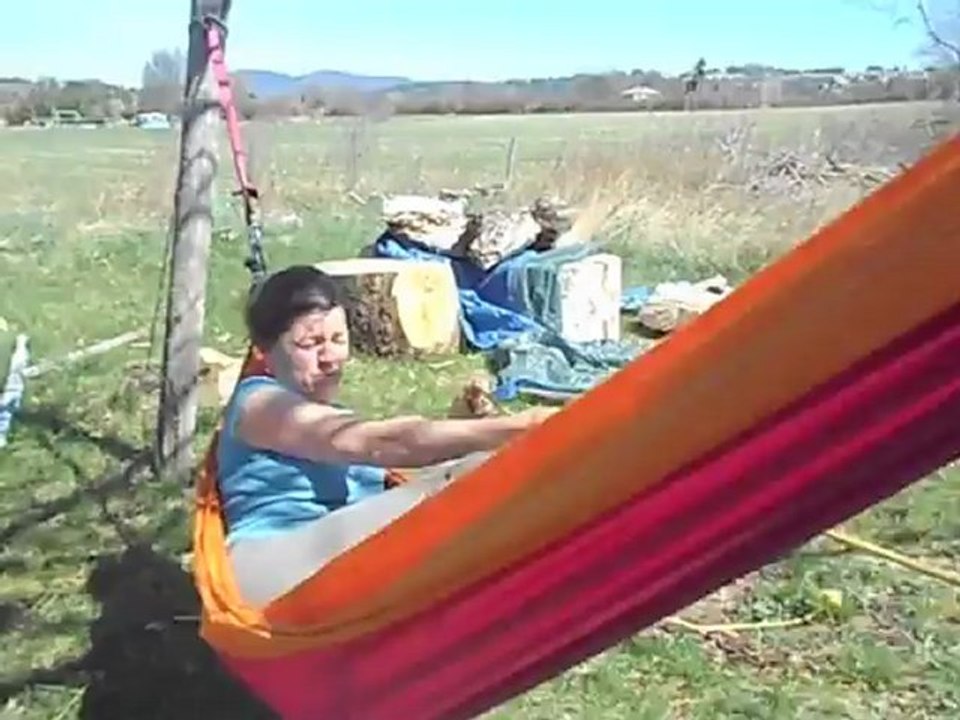 balançoire-hamac