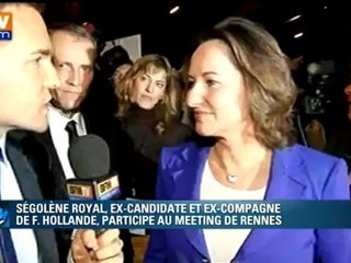Ségolène Royal : "le seul qui peut battre la droite, c’est François Hollande"