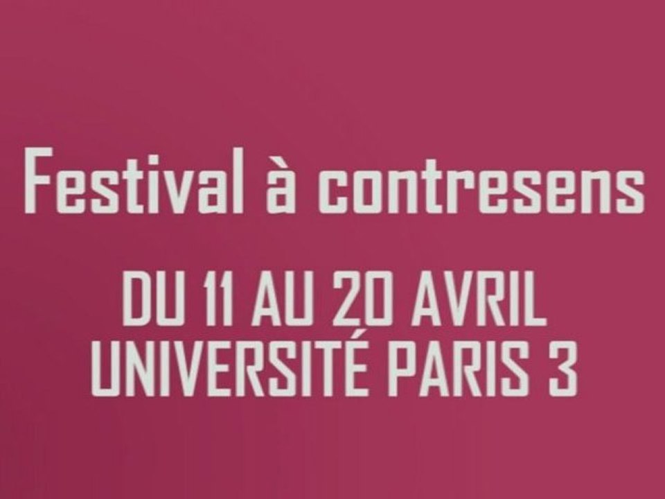Festival A Contre Sens 2012 -- Teaser