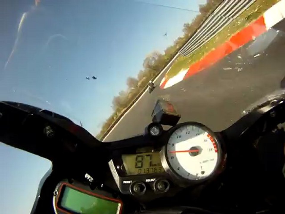 Roulage Moto au Vigeant - Vue avant 2