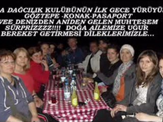 GÖZTEPE-KONAK-PASAPORT GECE YÜRÜYÜŞÜ