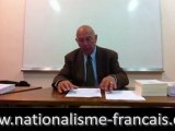 1/2 - P. Ploncard d'Assac - Face à la destruction des nations la réponse nationaliste - 31/03/2012