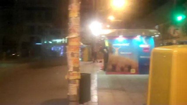 Πλατεία Βικτωρίας μετά τις επιχειρήσεις της ΕΛΑΣ5