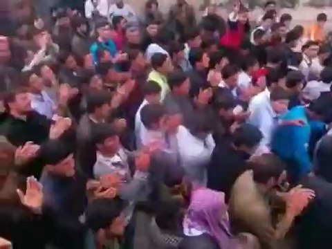 فري برس ريف حماه المحتل مظاهرة اللطامنة4 4 2012