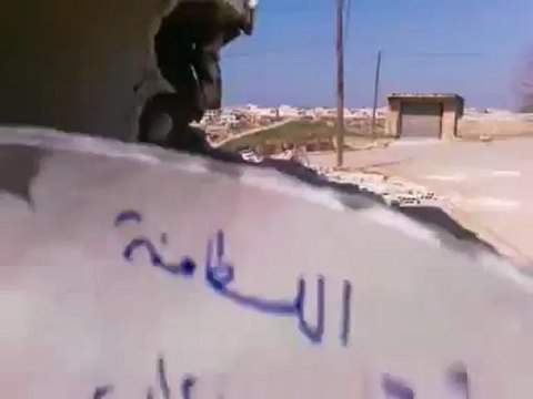 فري برس ريف حماه المحتل اللطامنةإحراق وتدميرللمنازل 4 4 2012