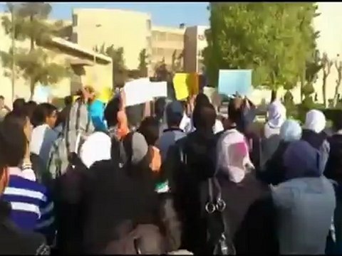 فري برس حلب الجامعة كلية الهندسة المدنية 4 4 2012 ج2