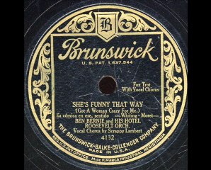 How About Me-Ben Bernie Hotel Roosevelt Orchestra