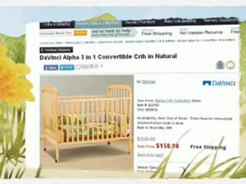 DaVinci Alpha Crib