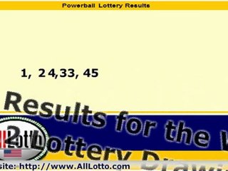 Powerball Lottery Drawing Results for April 4, 2012
