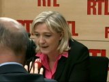 Marine Le Pen, candidate du FN à l'Elysée : 
