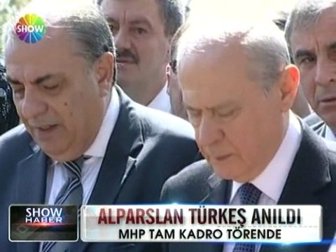 Alparslan Türkeş anma töreni - 04 nisan 2012