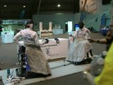 Tournoi de Villemomble 2012 - Demi-finale épée dames : FAURE (FRA) - SYCHEVA (FRA)