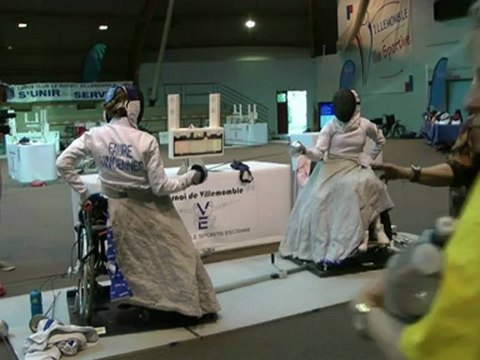 Tournoi de Villemomble 2012 - Demi-finale épée dames : FAURE (FRA) - SYCHEVA (FRA)
