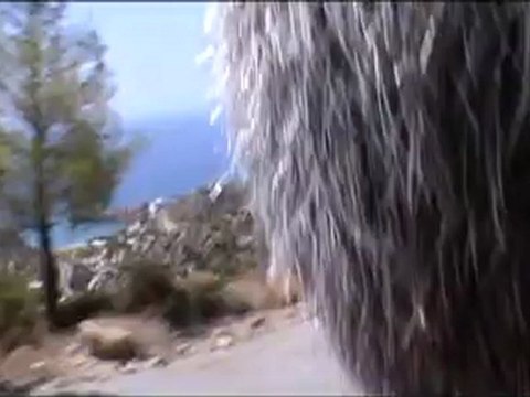 Descente en Moto Agios Koutsounari avec Manolis