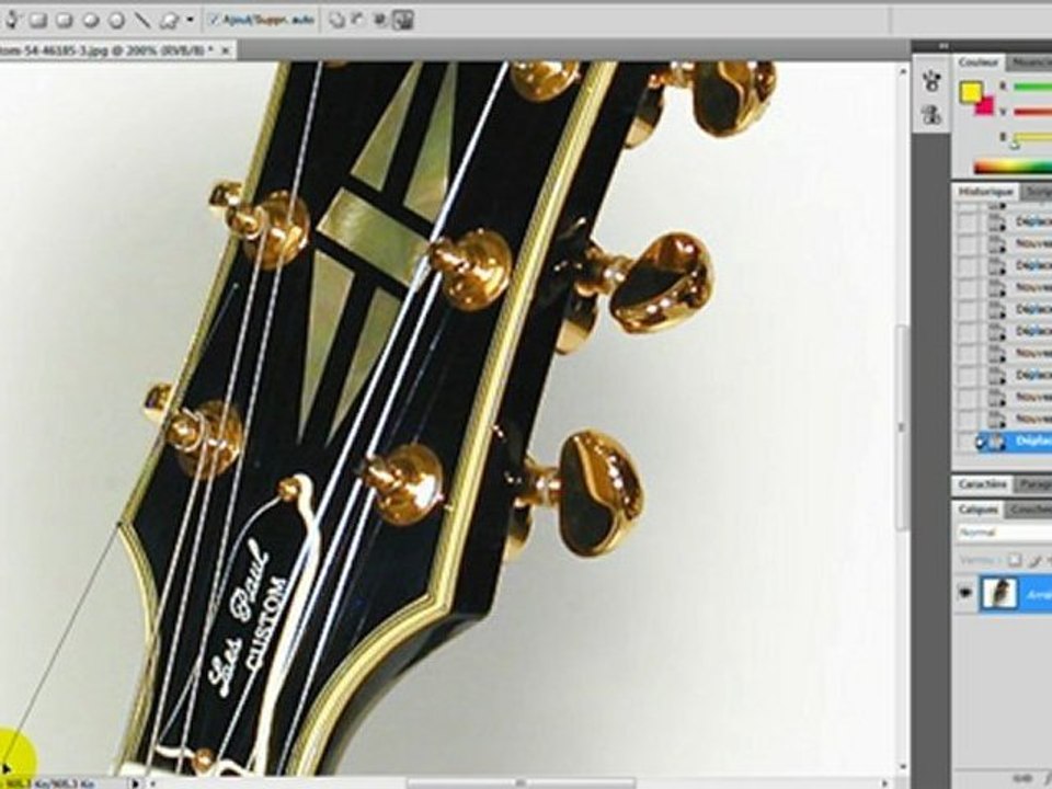 Tuto outil plume photoshop - 2e partie