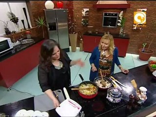 على نار هادية :فراخ بالكريمة ومكرونة بالخضار