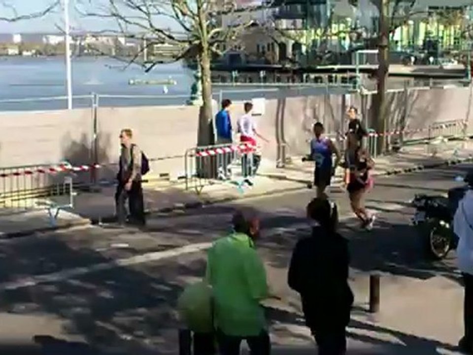 Ronde d'enghien - Echauffement Djamal Andre