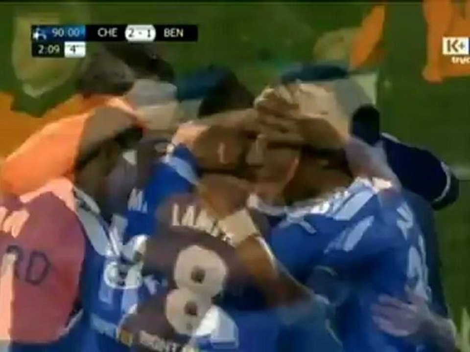 Bóng Ðá _ Chelsea 2-1 Benfica (Tứ kết lượt về Champions League)