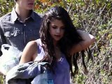 Justin Bieber and Selena Gomez Picnic in the Park